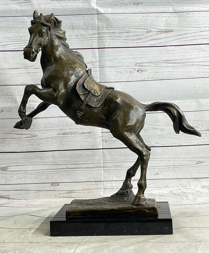 Sergeant Reckless USMC Marine Corps War Horse Mare Bronze Metal Sculpture Statue - 第 4/10 張圖片