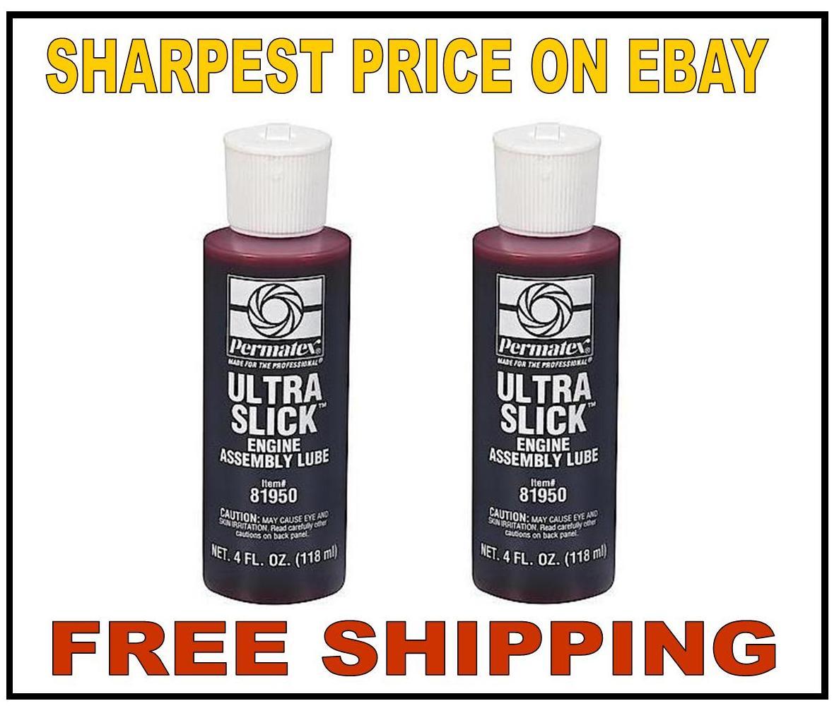 Permatex 81950 ultra slick engine assembly lube oil engine bearings