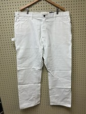 New Dickies Sherwin Williams Pants Mens 42x30 White Utility Painter Relaxed Fit