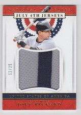 JOEY RICKARD 2016 National Treasures July 4th Jerseys Rookie Patch 12/25 RC USA