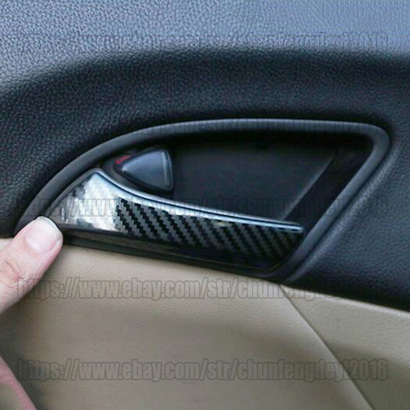 For Honda Accord 2018-2022 Carbon Fiber Side Door Handle Bowl - Foto 3