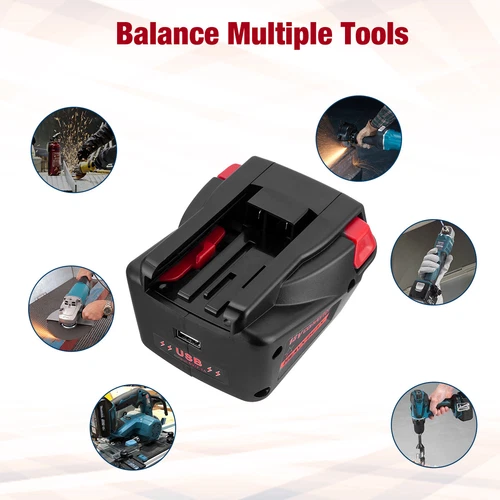 Battery Adapter for Milwaukee 18V Li-ion Battery Convert For Milwaukee 18V NI-CD - Picture 8 of 23
