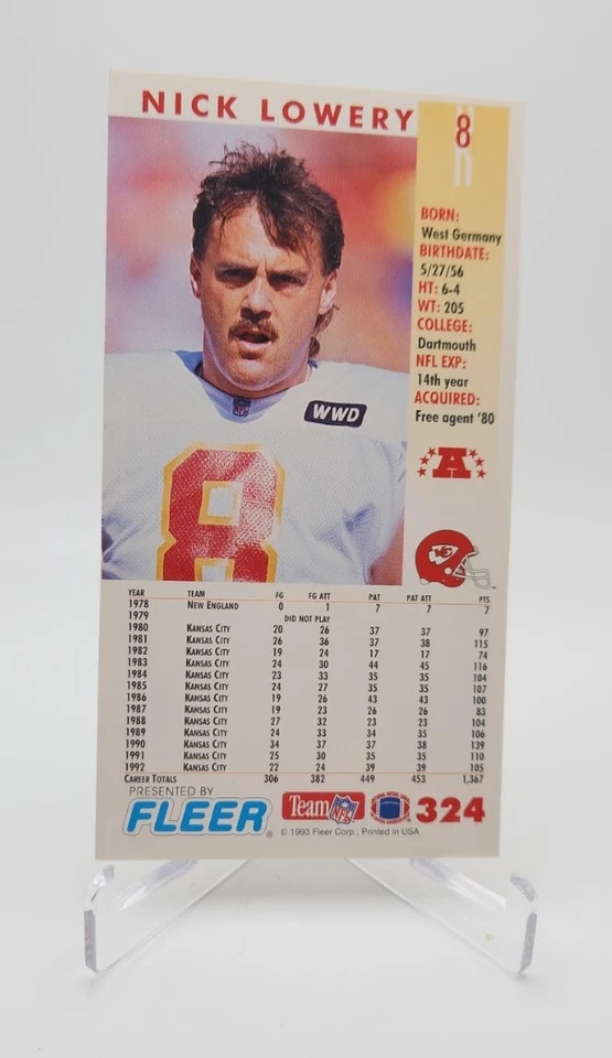 GameDay '93 - Cards 251 thru 480 - Fleer - 1993 - YOU PICK - Image 4 of 4
