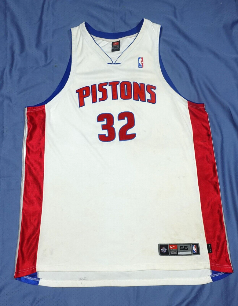 Detroit Pistons Richard Hamilton Nike 1984 Throwback Jersey Size 56