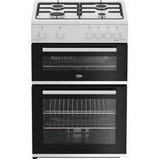 Beko FTG6201W Gas Cooker with Gas Hob 60cm Free Standing White A+ New
