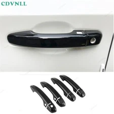 For Honda Insight 2019-2022 Bright black Exterior Side Door Handle Frame Trim 4X