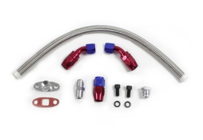 Öl-Rücklauf Turbolader Leitung Set für Garrett GT25 GT28 GT30 GT35 GT40 GT42