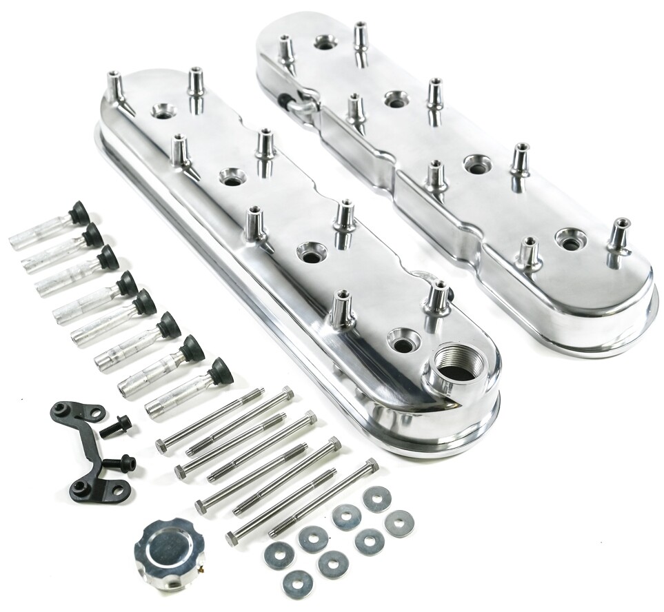 Speedmaster PCE314.1226.01 Compatible With Chevy LS1 LS2 LS3 LS6 LS7 Cast Aluminum Valve Covers - W/o Coil Mounts - Foto 3