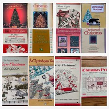 Lot of Christmas Piano Books Primer to Advanc...