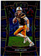 2023 Panini Select Draft Picks Josh Allen No. 27 Wyoming Cowboys
