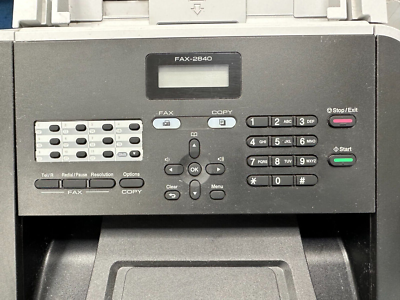 brother レーザープリンター FAX-2840 JUSTIO 未使用 brother レーザー