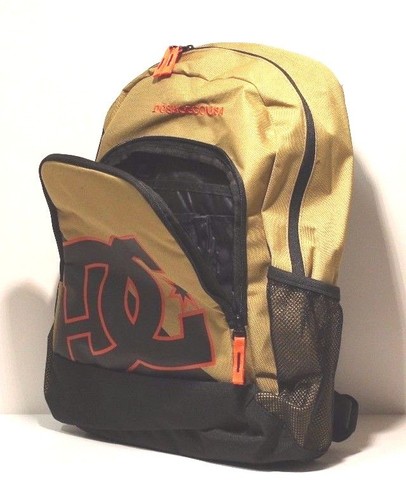 DC Shoes Mochila Nuevo Niño, Color Trigo / Negro / Naranja, Estilo 9153040802 - Imagen 4 de 6