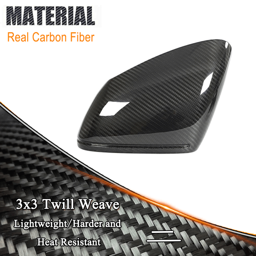 Für Porsche Taycan 9J1 992 Turbo S Dry Carbon Spiegelkappen Außenspiegel Gehäuse - Bild 11 von 14