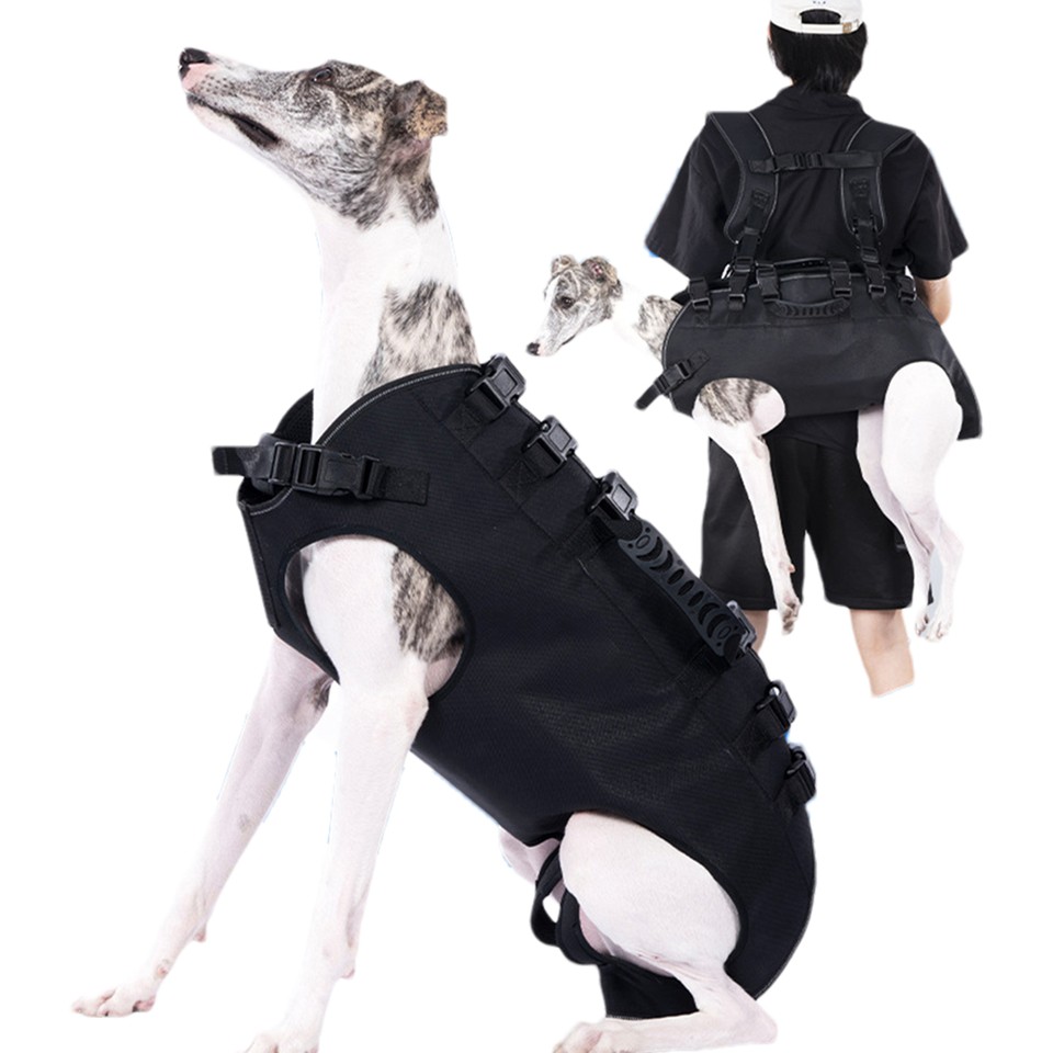 Dog Lift Harness Full Body Dog Backpack Harness Emergency Dog Backpack