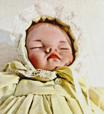 Ashton Drake Baby Doll Sleeping Porcelain Little Bit of Sunshine 1992 COA