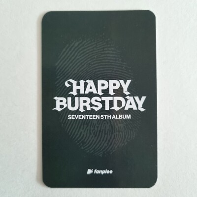 【新品未開封】 HAPPY BURSTDAY DAREDEVIL VER 15枚 SEVENTEEN 5th ALBUM HAPPY BURSTDAY DAREDEVIL ver. ALADIN