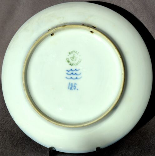ROYAL COPENHAGEN 1908 Christmas Plate FIRST EDITION Madonna & Child – EXCELLENT! - Picture 4 of 5