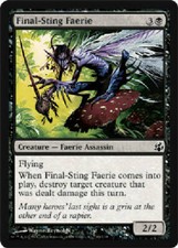 FINAL-STING FAERIE X4 4 4X Morningtide MTG Magic the Gathering Cards DJMagic