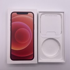 Apple iPhone 12 Original Box, Product Red, BOX ONLY, NO ACCESSORIES 128gb