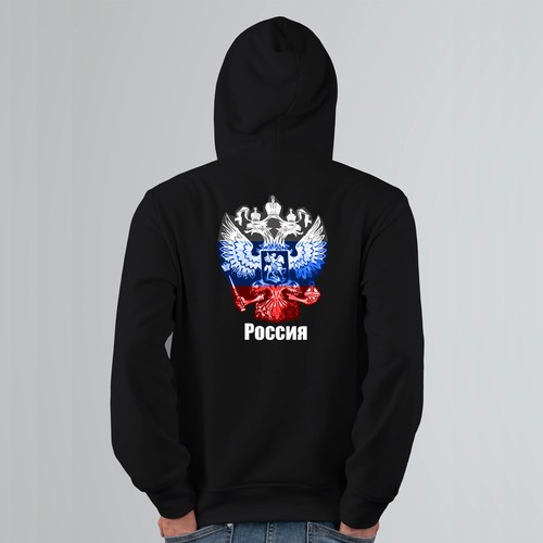 EAKS® Hoodie "Russlandwappen" Flagge Hoody Kapuzenpullover Russia Russland WM EM - Bild 34 von 43