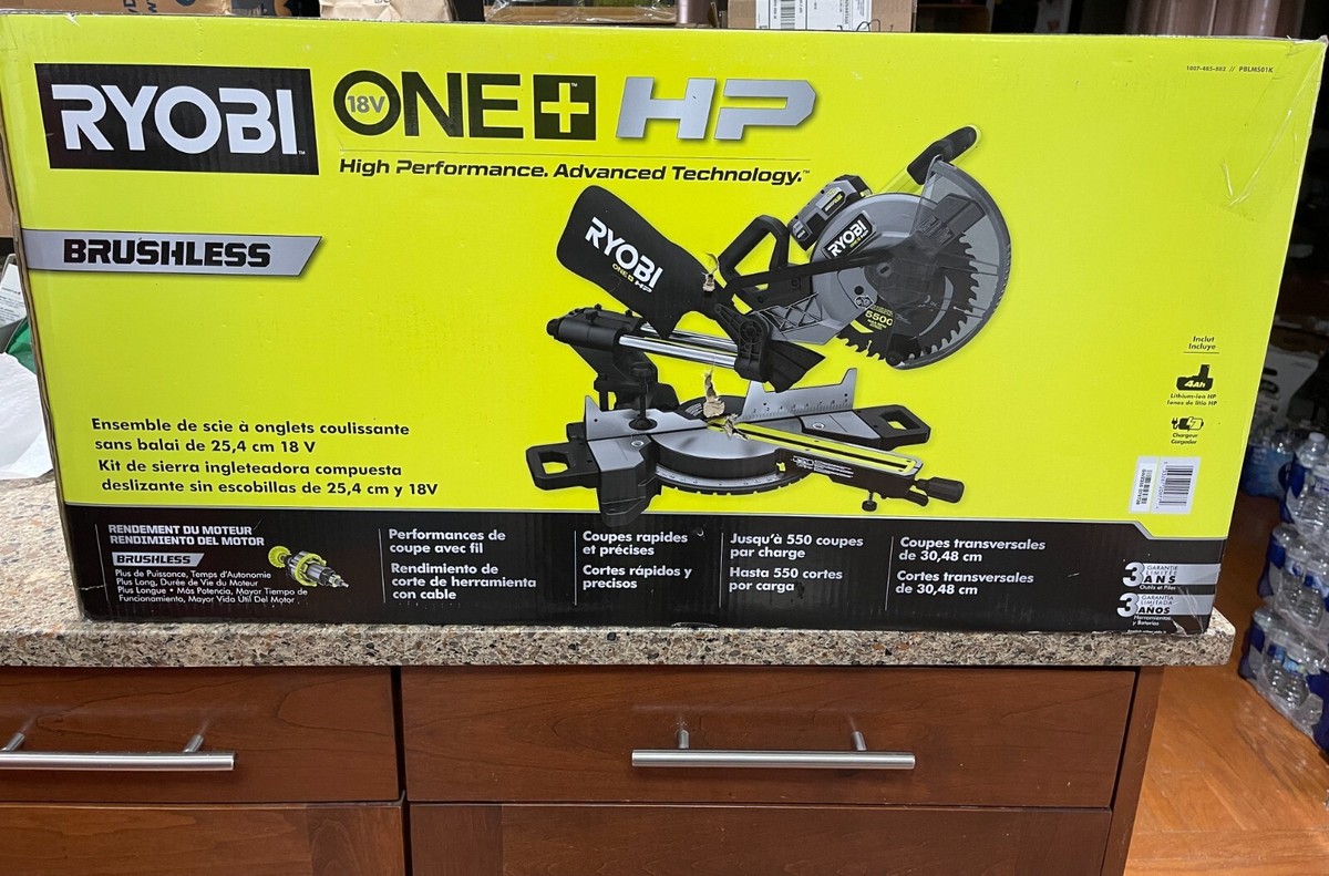 Ryobi 18V ONE+ HP Miter Saw PBLMS01K for sale online