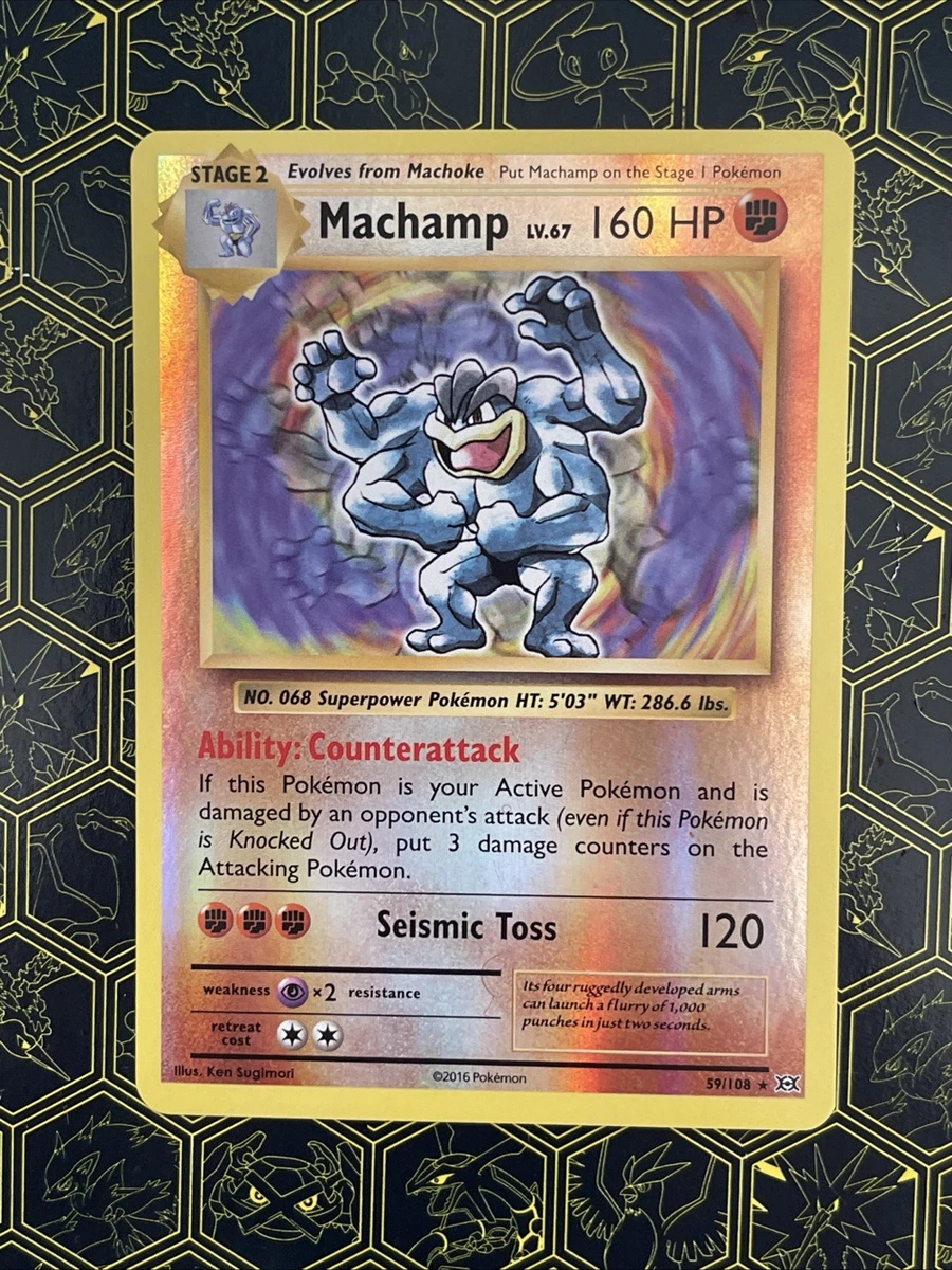 Machamp Pokémon TCG Evolutions Collectible Individual Card Games for sale