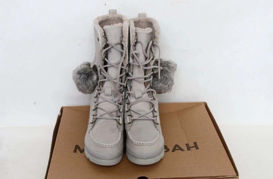 Manitoba Mukluks Pacific Pumice Gray Snow Boots Waterproof - Image 4 of 4