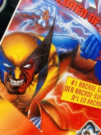 Sega Saturn X-Men Children of the Atom Boxed Game with Manual