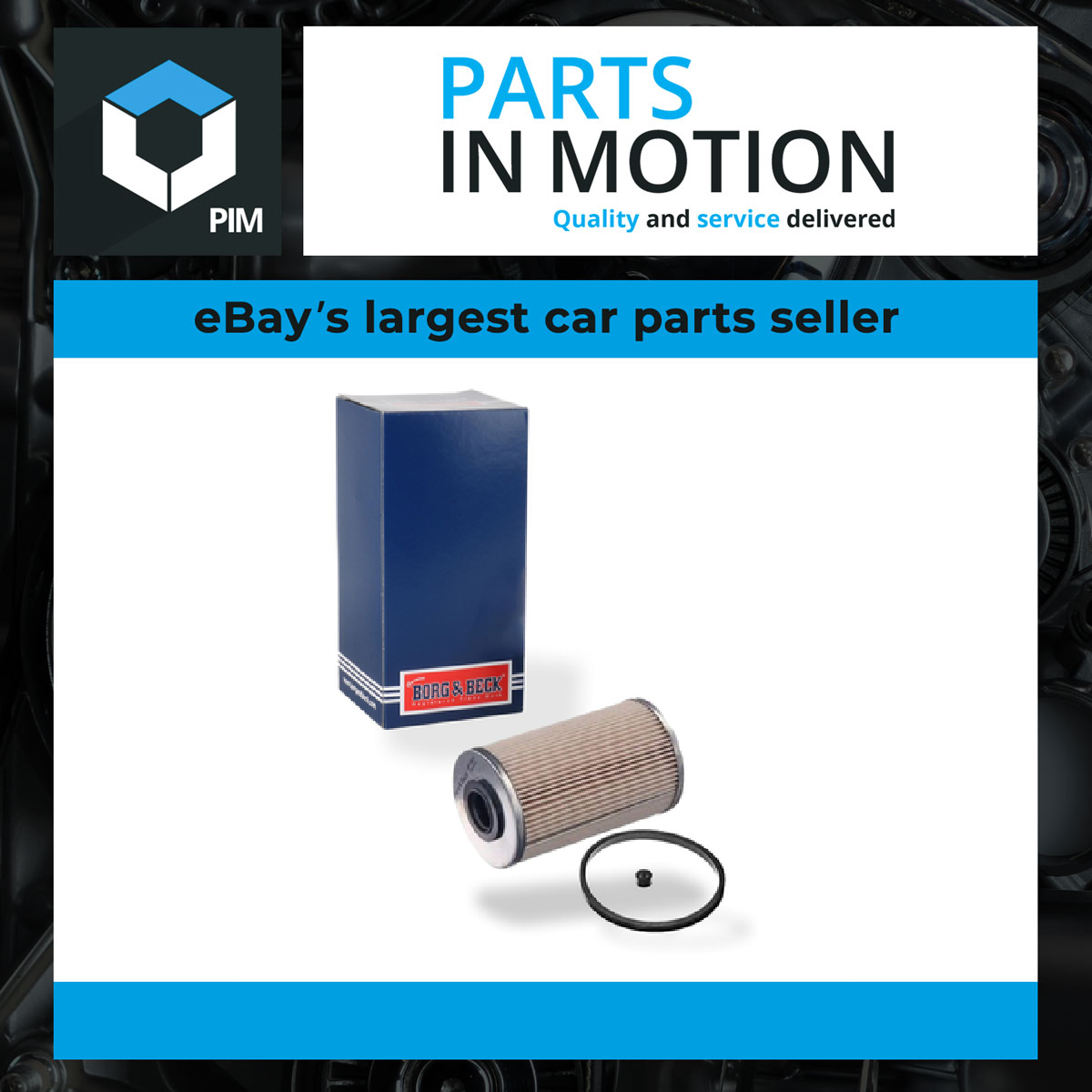 Fuel Filter fits NISSAN NV400 X62 2.3D 2011 on B&B 1640500Q0B 1640500QAB Quality