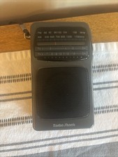 Radio Shack AM/FM Pocket Radio 12-617 Tested Vintage Antenna