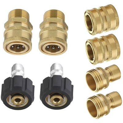 #ad Universal Pressure Washer Quick Connect Fittings 5000 PSI $49.49