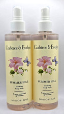 2 Crabtree Evelyn Summer Hill Fragrance Soothing Body Mist - 8.1 fl oz Ea New