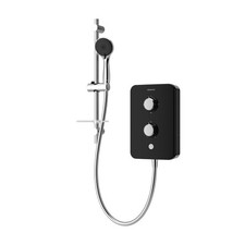 Aqualisa E2 Black 8.5kW Multi-Fit Electric Shower & Multi-Function Handset