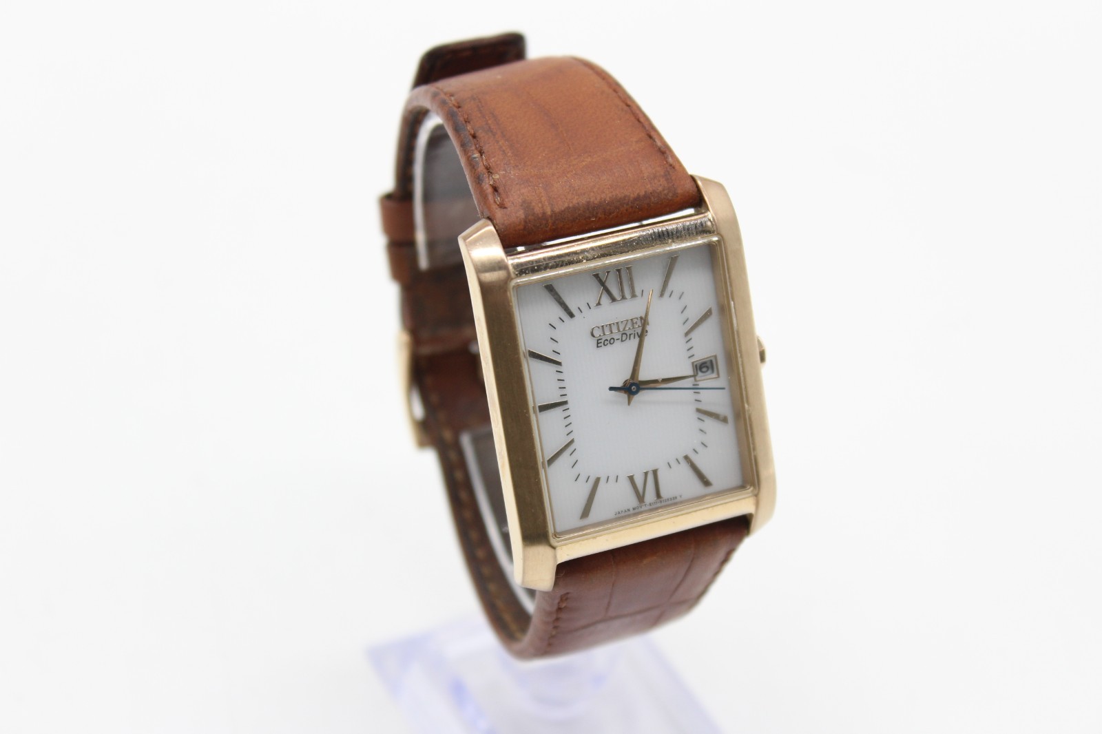 F Tone Vintage Wristwatch Gold Gents Working Citizen Drive Eco - vintagewatches.pk