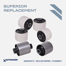 AUTOACER - 6p Rear Suspension/Radius Arm Bushings For LR Discovery II L318 98-04