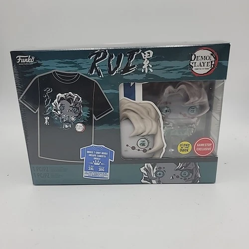 FUNKO POP! Demon Slayer RUI Glow In Dark Pop & Tee Shirt - Size XXL EXCLUSIVE