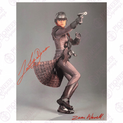Star Wars: Zam Wesell 11'' x 14'' Druck signiert von Leeanna Walsman (CoA optional)