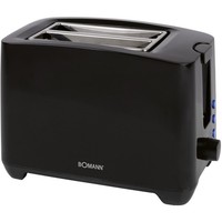 Bomann Ta 6065 Cb Kompakt-Toaster Schwarz
