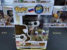 Funko Pop Around the World Pasha #11 with Pin with Protector