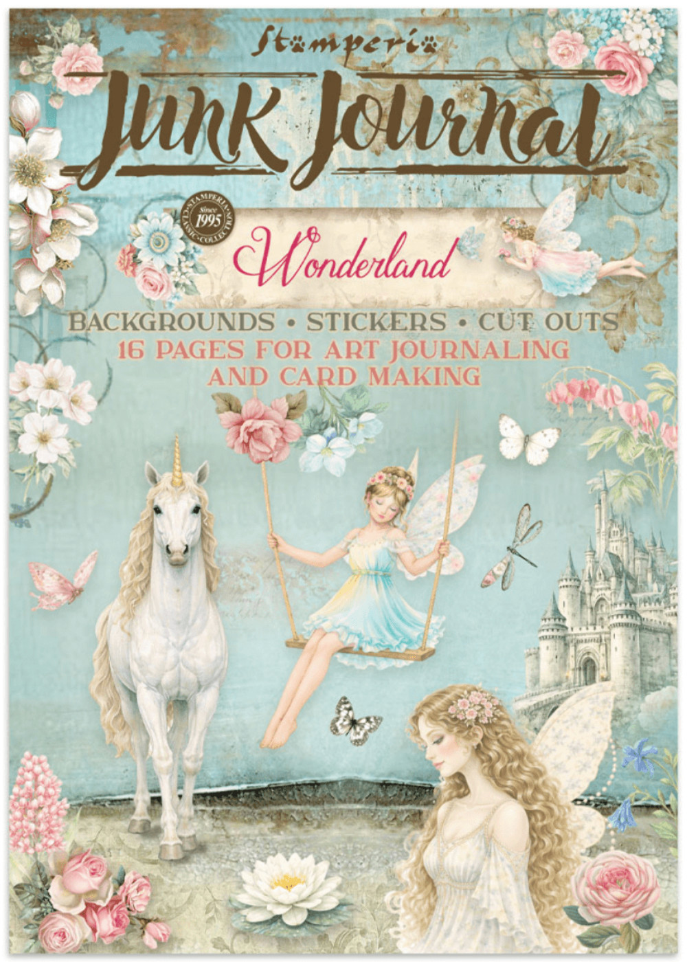 Stamperia Junk Journal – Wonderland | Wonderland | SBJK21