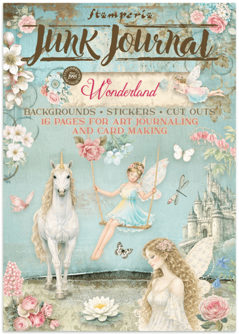 Stamperia Junk Journal – Wonderland | Wonderland | SBJK21