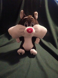 Six Flags Looney Tunes Sylvester the Cat Plush