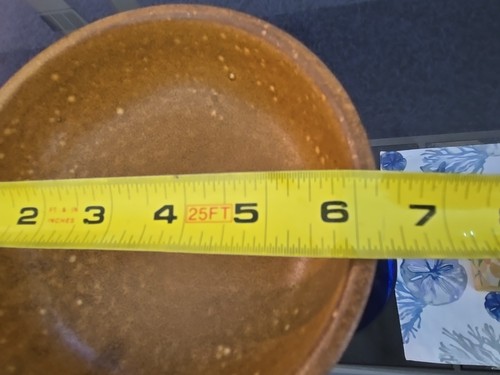 VIntage McCoy Pottery Canyon Mesa Bowl 1413 USA Soup Salad Cereal 6.25" - Picture 10 of 12
