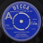 JIMMY PAGE with THE MAJORITY Pretty Little Girl RARE UK DEMO 45 beat psych HEAR!
