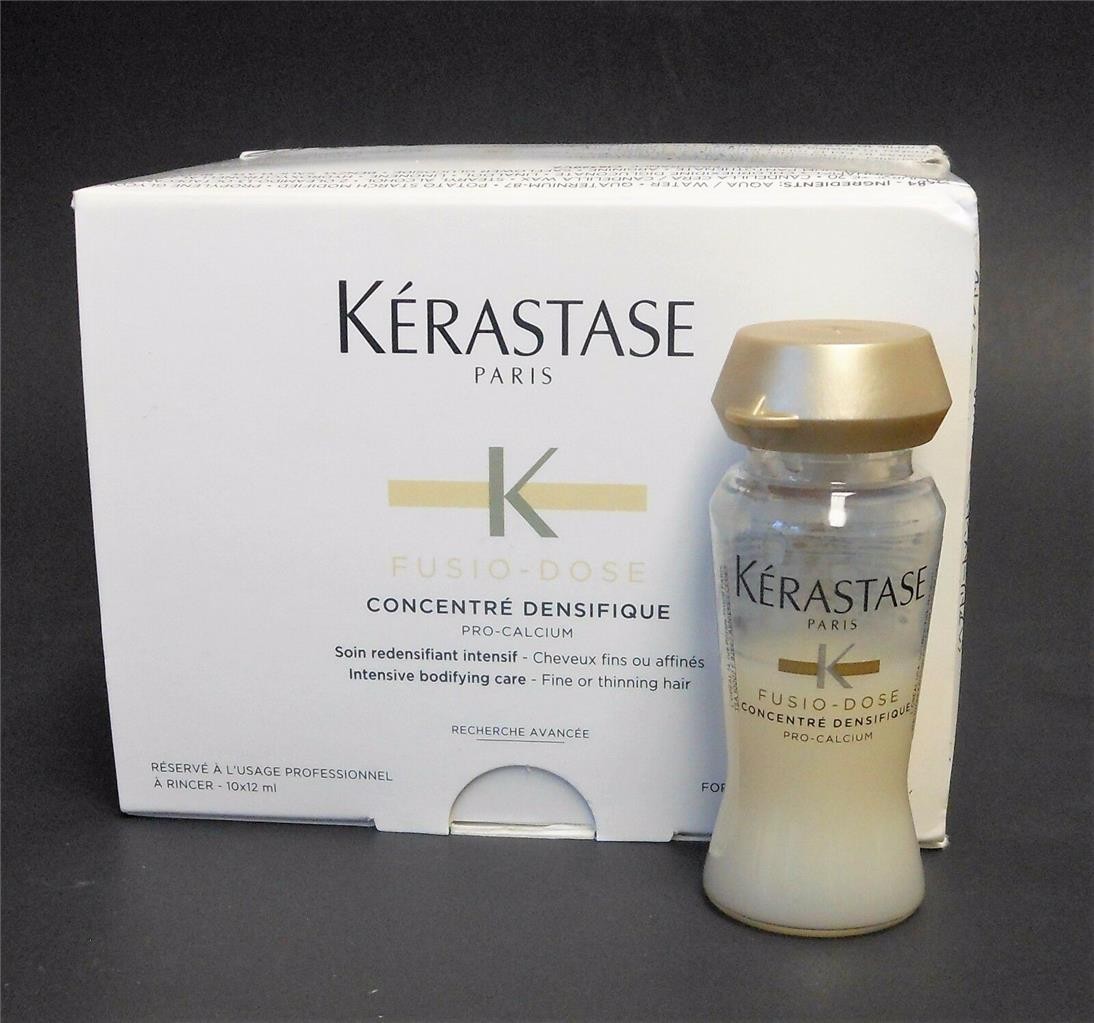Kerastase Fusio Dose Concentre DENSIFIQUE BOX 10 VIALS of 12ml each WITH SPRAYER