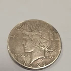 1922 Peace Dollar $1 Silver Coin Circulated Uncertified San Francisco mint