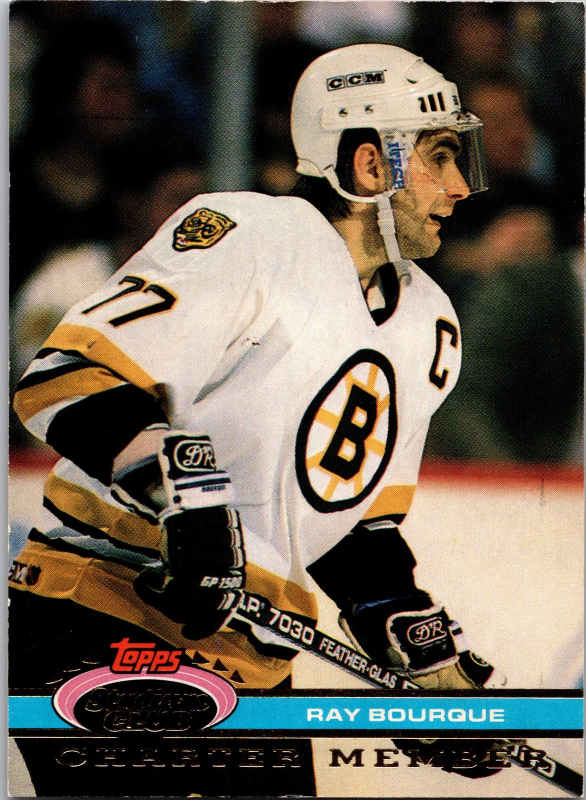 Ray Bourque - 1991 Stadium Club Charter Member Boston Bruins #NNO