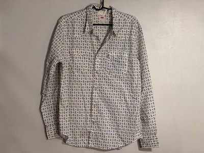 NEW Levi's Men's M Classic Western Standard Fit Shirt Pearl Snap Milo Paisley