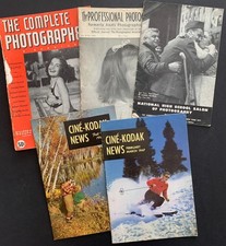 Lot of Five 1930s-40s Photography Photographers Camera Magazines  Show Catalog