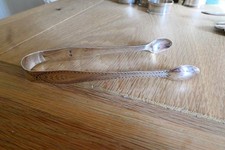 Sugar tongs (long) floral style pattern